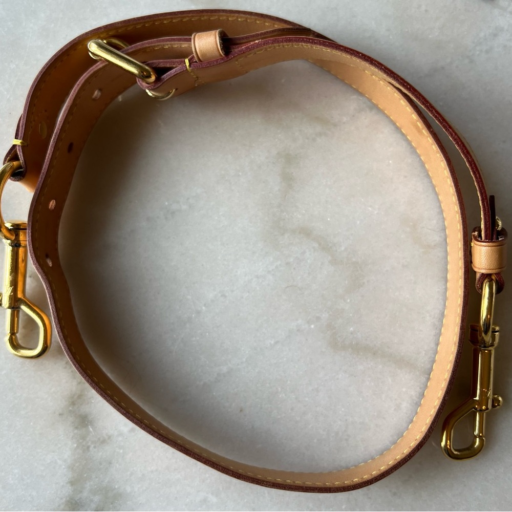 Louis Vuitton 25mm Vachetta Strap